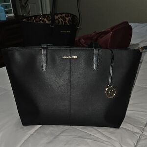 Michael Kors Black Saffiano Leather Tote